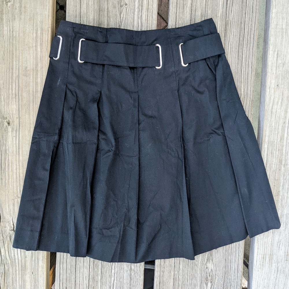 ROBIN HOWE Women Black Skirt l 8 NWT